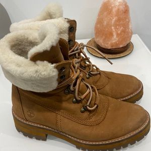 Timberlands Suede Fur